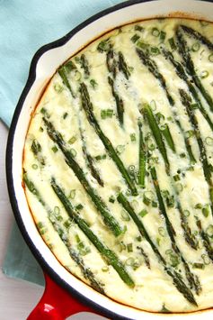 Asparagus Goat Cheese Frittata