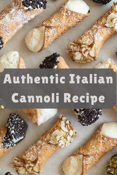 Authentic Italian Cannoli