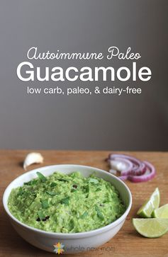 Autoimmune Paleo (AIP Guacamole - paleo, dairy-free, nightshade-free