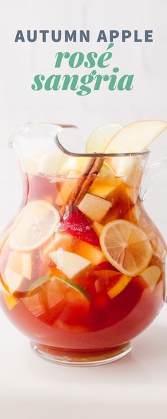 Autumn Apple Rosé Sangria