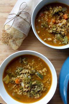 Autumn Lentil Veggie Soup