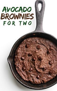 Avocado Brownies for Two – from Paleo Mug Muffins 2