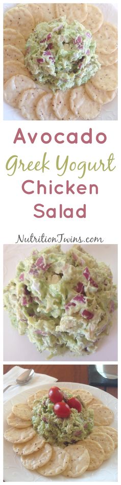 Avocado Greek Yogurt Chicken Salad