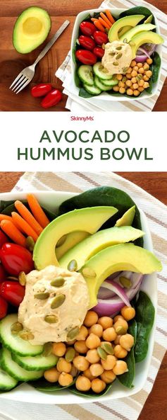 Avocado Hummus Bowl