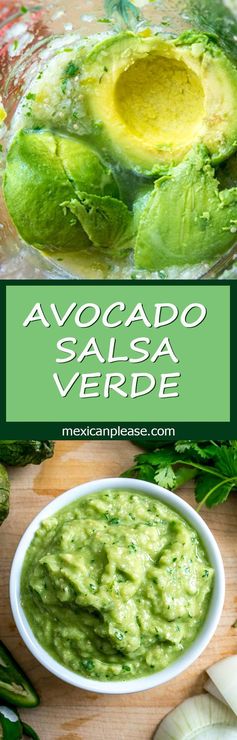 Avocado Salsa Verde