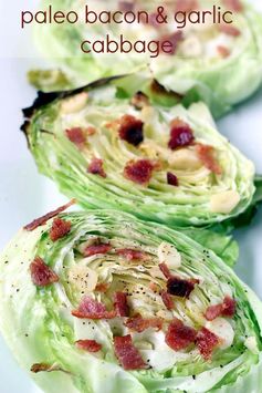 Bacon and Garlic Cabbage