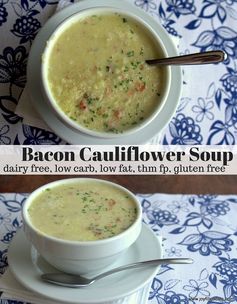 Bacon Cauliflower Soup