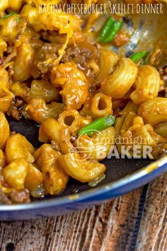 Bacon Cheeseburger Skillet Dinner