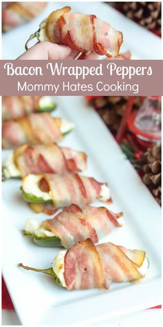 Bacon Wrapped Peppers