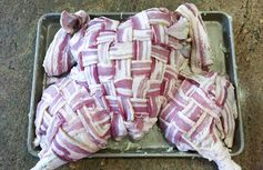 Bacon-wrapped, Spatchcocked Turkey in 80 Minutes