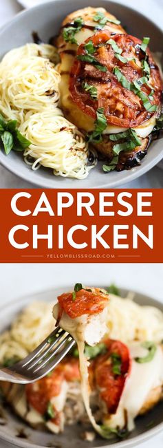 Baked Caprese Chicken