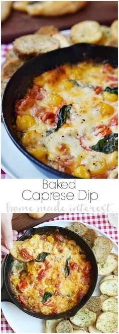 Baked Caprese Dip