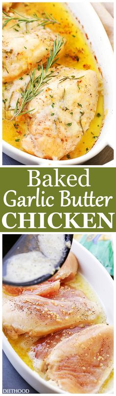 Baked Garlic Butter Chicken