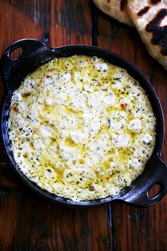 Baked Ricotta with Lemon & Thyme