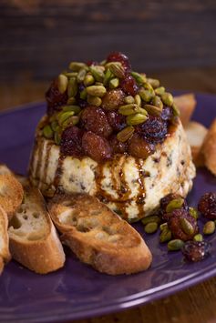 Baked Ricotta with Pistachios