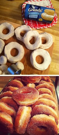 Baked Sugar Doughnuts