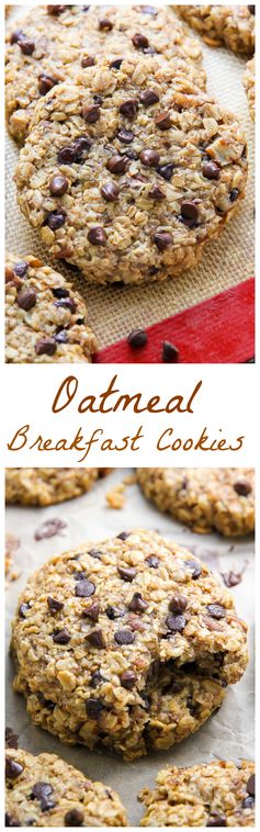 Banana Bread Breakfast Cookies