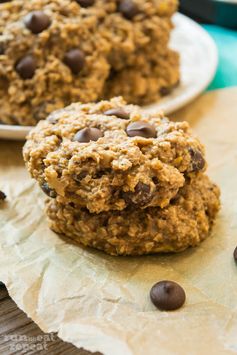 Banana Chocolate Chip Breakfast Cookies