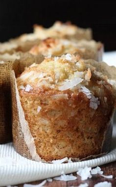 Banana Coconut Crunch Muffins