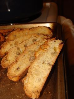 Banana Pecan Biscotti