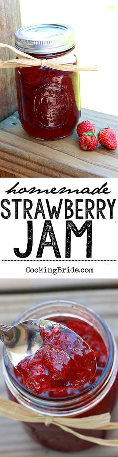 Basic Homemade Strawberry Jam