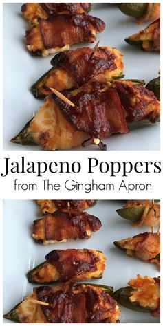 BBQ and Buffalo Jalapeno Poppers