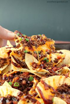 BBQ Bacon Cheeseburger Nachos