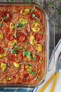 BBQ Chicken Casserole