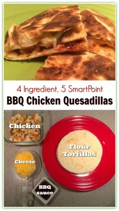 BBQ Chicken Quesadillas