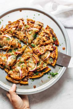 BBQ Chicken Sweet Potato Pizza