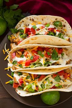 Bbq chicken tacos