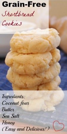 Beautiful and Buttery Grain-Free Shortbread Cookies