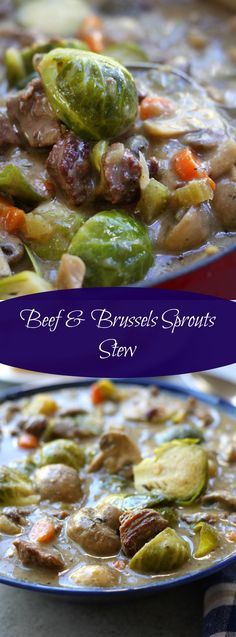 Beef and Brussels Sprouts Stew