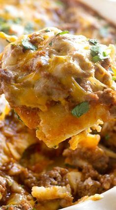 Beef Enchilada Casserole