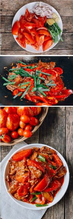 Beef Tomato Stir-fry