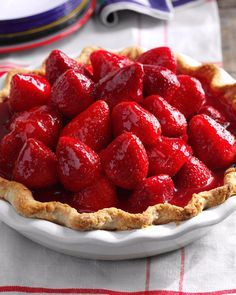 Best Ever Fresh Strawberry Pie