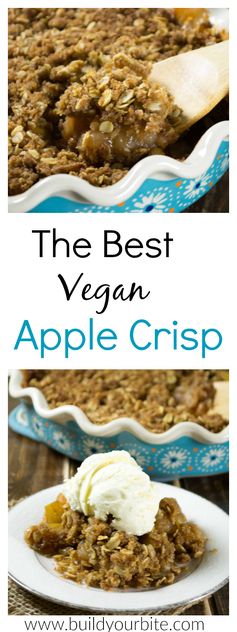 Best Vegan Apple Crisp