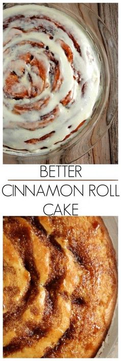 Better Cinnamon Roll Cake