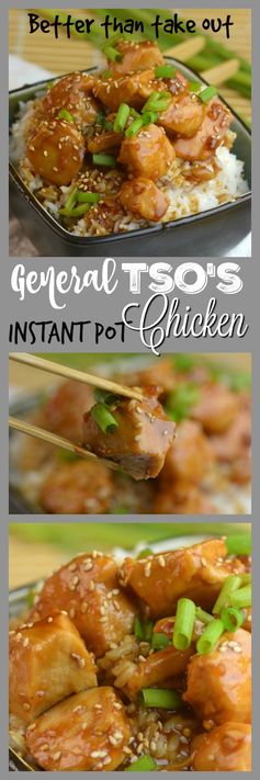 Better than Take Out Instant Pot General Tso's Chicken