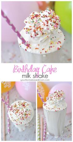 Birthday Cake Milkshake