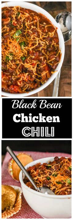 Black Bean Chicken Chili