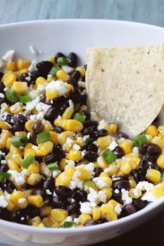 Black Bean, Corn & Feta Dip