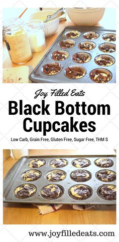 Black Bottom Cupcakes