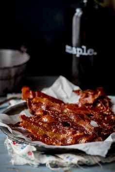 Black Pepper Maple Candied Bacon