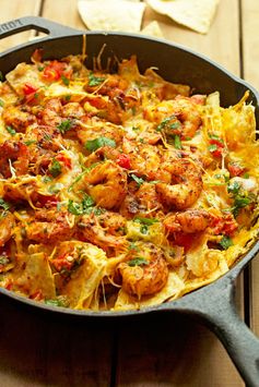 Blackened Shrimp Nachos