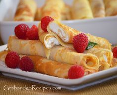 Blintzes – Nalisniki-Blinchiki with Creamy Filling