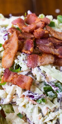 Blue Cheese Bacon Coleslaw