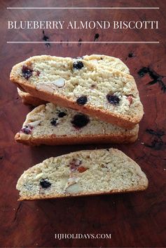 Blueberry Almond Biscotti