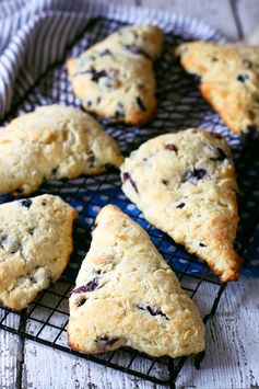 Blueberry Chocolate Scones