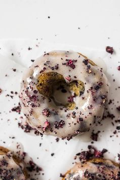 Blueberry Cinnamon Cake Donuts (Gluten-Free